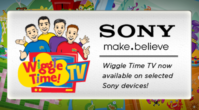 Get WiggleTime TV on your Sony device