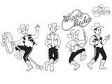 Colour In - The Wiggles Rodeo